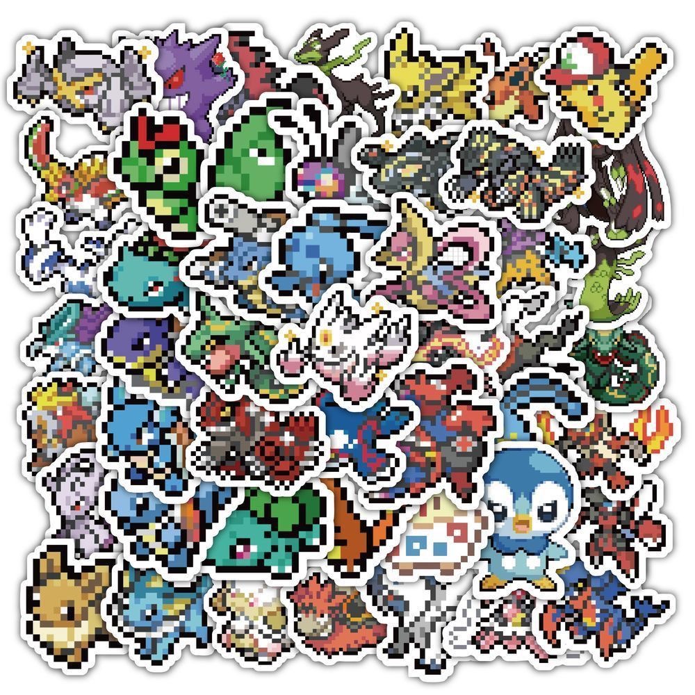60 Adesivi Pokémon Pixel, Simp - Tablet Cute Accessories recensione e prezzo